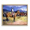 Stupell Industries Cowboy & Cattle Mountain View Floating Frame By Jack Sorenson